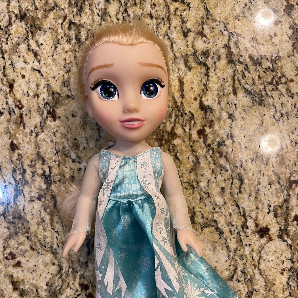 [Disney] Elsa Frozen Blue and White Snowflake
